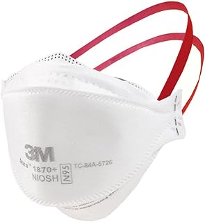 3M Aura 1870+ Niosh Certified - Pack of 20, White
