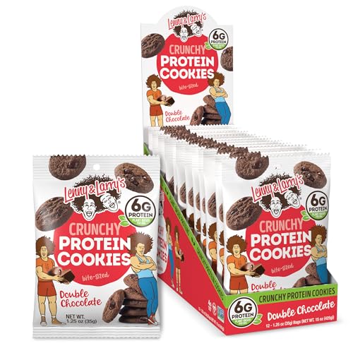 Lenny & Larry's Double Chocolate / 1.25 Ounce (Pack of 12) / Holiday Chocolate Chip