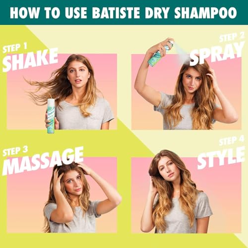 Batiste Tropical / 4.3 Ounce (Pack of 3) / 1 Dry Shampoos