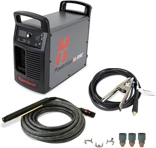 Hypertherm Powermax 65 SYNC Plasma Cutter w/ CPC & Serial Ports, 25 ft. 180 Degree Machine Torch 083352