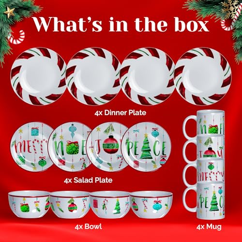 American Atelier Red / 10.25x10.25" / 1 Dinnerware Sets
