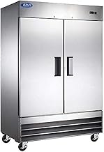 Adcraft GRFZ-2D Grista Double-Door Reach-in Freezer, Stainless Steel, 115v