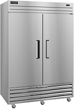 Hoshizaki Valiance VR2A-FS Commercial 2-Door Refrigerator, Stainless Steel, 6 Shelves, LED Light, 4-inch Casters