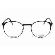 Eyeglasses B 2075 001 Black by Flexon – Titanium,Stainless Steel, Black, Model FLEXON B2075 45146