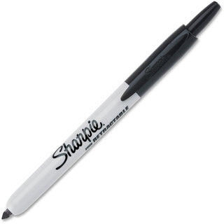 Fine Point Retractable Markers by Sharpie – 1 Count (Pack of 1), Plastic (Body), Felt/Fiber (Tip), Assorted, Model 32701DZ