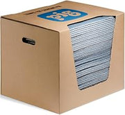 New PIG BLU106 Pig Blue Absorbent Mat Pad in Dispenser Box, Heavy-Weight (Pack of 50)
