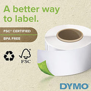DYMO 6 Rolls / Return Address / White Address Labels