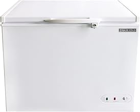 Maxx Cold Select Series Compact Chest Freezer with Solid Top, 37.8"W, 7 cu. ft. Storage Capacity, Locking Lid, Garage Ready, in White (MXSH7.0SHC)