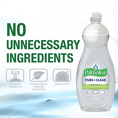 Palmolive 4 Count (Pack of 1) / Pure and Clear / 1 Dish Soap