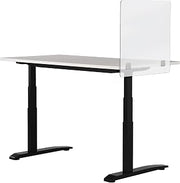 Safco 7515 Series Wellness Panel, 23.5 x 2.5 x 23.5, Acrylic, Frosted