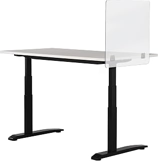 Safco 7515 Series Wellness Panel, 23.5 x 2.5 x 23.5, Acrylic, Frosted