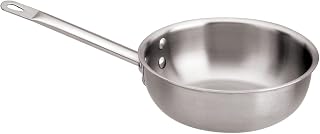 PADERNO World Cuisine Triple Ply Stainless Steel Saucier Pan, 1.25 Quart
