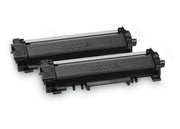 Genuine High Yield Black Toner Cartridge 2-Pack by Brother – Black, Pack of 2, Model TN760