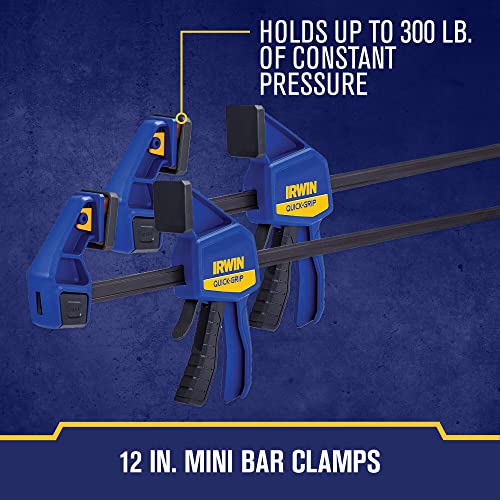 IRWIN 8 Pack / 8 Piece / Multi Bar Clamps