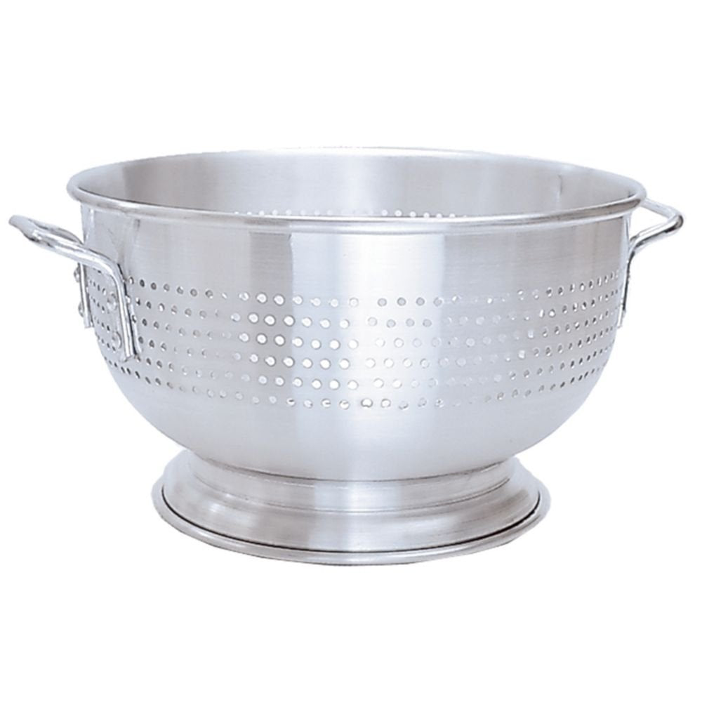 16 Qt. Aluminum Colander by Adcraft – Aluminum, Silver, Model ALC-16