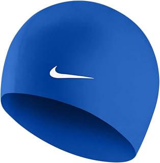 Nike Swim Performance Solid Silicone Cap,Game Royal (494),OS