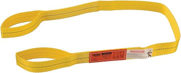 Global Industrial Polyester Eye & Eye Web Sling, Light Duty, 6'L x 2"W