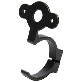 Black 1-3/8IN Quick Turn Bracket by Allstar Performance – 1-3/8IN, Aluminum, Black, Model ALL19432