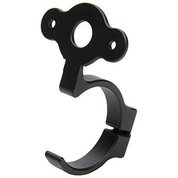 Black 1-3/8IN Quick Turn Bracket by Allstar Performance – 1-3/8IN, Aluminum, Black, Model ALL19432