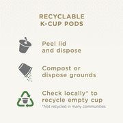 Medium and Dark Roast Keurig K-Cup Pods Bundle - Café Domingo 54 Count and Major Dickason's Blend 75 Count by Peet's Coffee – 129 Count (Pack of 2), Model Dark Roast K-Cup Pods