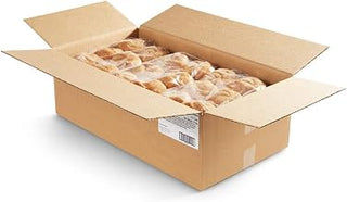 Klosterman Baked 4.5 inch Sliced Yellow Cornmeal Kaiser Bun, 3.3 Ounce -- 72 per case.