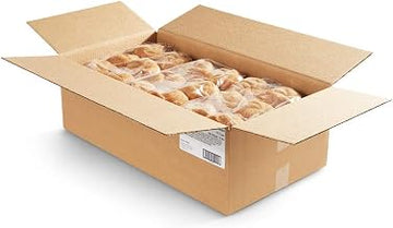 Klosterman Baked 4.5 inch Sliced Yellow Cornmeal Kaiser Bun, 3.3 Ounce -- 72 per case.
