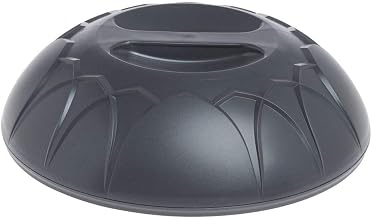 DINEX Fenwick Insulated Ware Graphite Grey Plastic Dome -10"Dia x 2 7/8"H