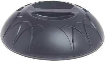 DINEX Fenwick Insulated Ware Graphite Grey Plastic Dome -10"Dia x 2 7/8"H