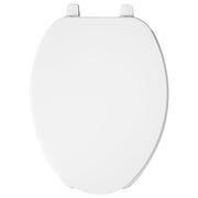 175 Commercial Open Front Plastic Toilet Seat by Bemis – Elongated, Plastic, White, Model 175 000