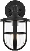 Elegant Lighting 6" Outdoor Wall Sconce in Black