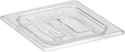 Cambro 60CWCH 6-15/16" Length x 6-3/8" Width, Camwear Clear Polycarbonate Sixth Size Lid with Handle (Pan Sold Separately)