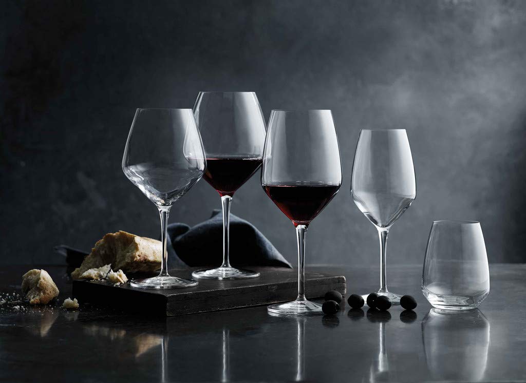 Atelier Stemless Riesling Wine Glass by Luigi Bormioli – 6 Count (Pack of 1), 14 fluid_ounces, Glass, Clear, Pack of 6