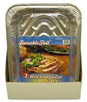 Durable Foil Rectangular Aluminum Roasting Pan (Pack of 38) 18 x 13 5/16 x 2 5/ by Durable Packaging – Aluminum, Silver, Pack of 38, Model D41138