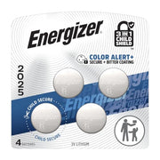 Energizer 4 Count (Pack of 1) / 0 / Multicolor Coin & Button Cell