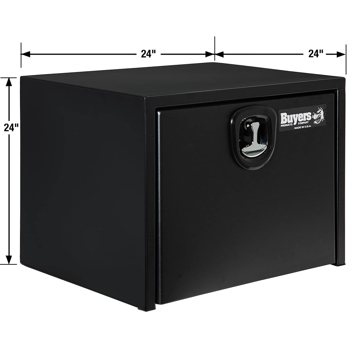 Buyers Products Company Textured Black Matte / 24 x 24 x 24 Inches / Underbody Truck Bed Toolboxes