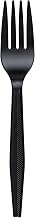 E183001 Heavy Weight Fork Polystyrene Black, Dense (Pack of 1000)