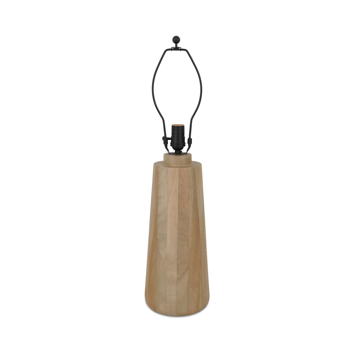 Ivy Table Lamp by Moe's Home Collection – Mango Wood, Natural, Model GK-1148-24-NA