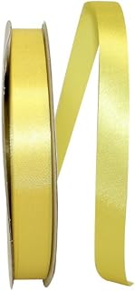 Reliant Ribbon 5100-106-03C Dyna Satin Ribbon, 5/8 Inch X 100 Yards, Sunshine