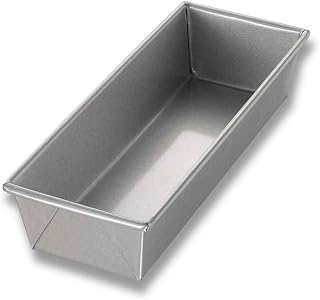Chicago Metallic Bread Pan, single, 12-1/4" x 4-1/2" x 2-3/4", wire in rim