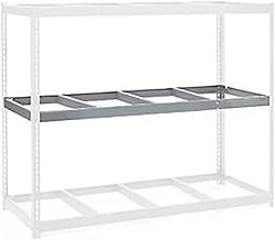 Global Industrial Additional Level For Wide Span Rack 60"Wx48"D No Deck 1200 Lb Capacity, Gray