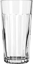 Paneled Duratuff Iced Tea Tumbler Glass, 20 oz