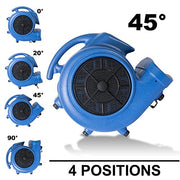 XPOWER Medium / Pro X-800TF / Blue Floor Fans