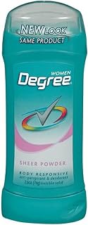 Degree Sheer Powder Antiperspirant Deodorant Stick, 2.6 oz