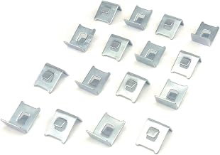Global Industrial Shelf Clip Replacement for Cabinets, 16/Pk