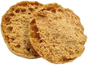 Burry English Muffin 100 Percent Whole Wheat, T and S, Forksplit, 2 Ounce -- 72 per case.