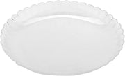 G.E.T. Enterprises HI-2001-CL-EC 8" Plate, Mediterranean, (Pack of 4), Clear