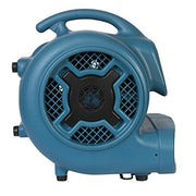 XPOWER 17.5"L x 15.9"W x 18.5"H / Pro X-830 / Blue Floor Fans