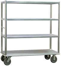 New Age 1452 Queen Mary Banquet Cart w/ 4-Open Shelves & 2500-lb Capacity, 66x62x29-in, Each