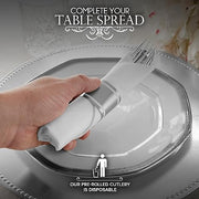 Stock Your Home 100 Count / Silver / Formal Spoons