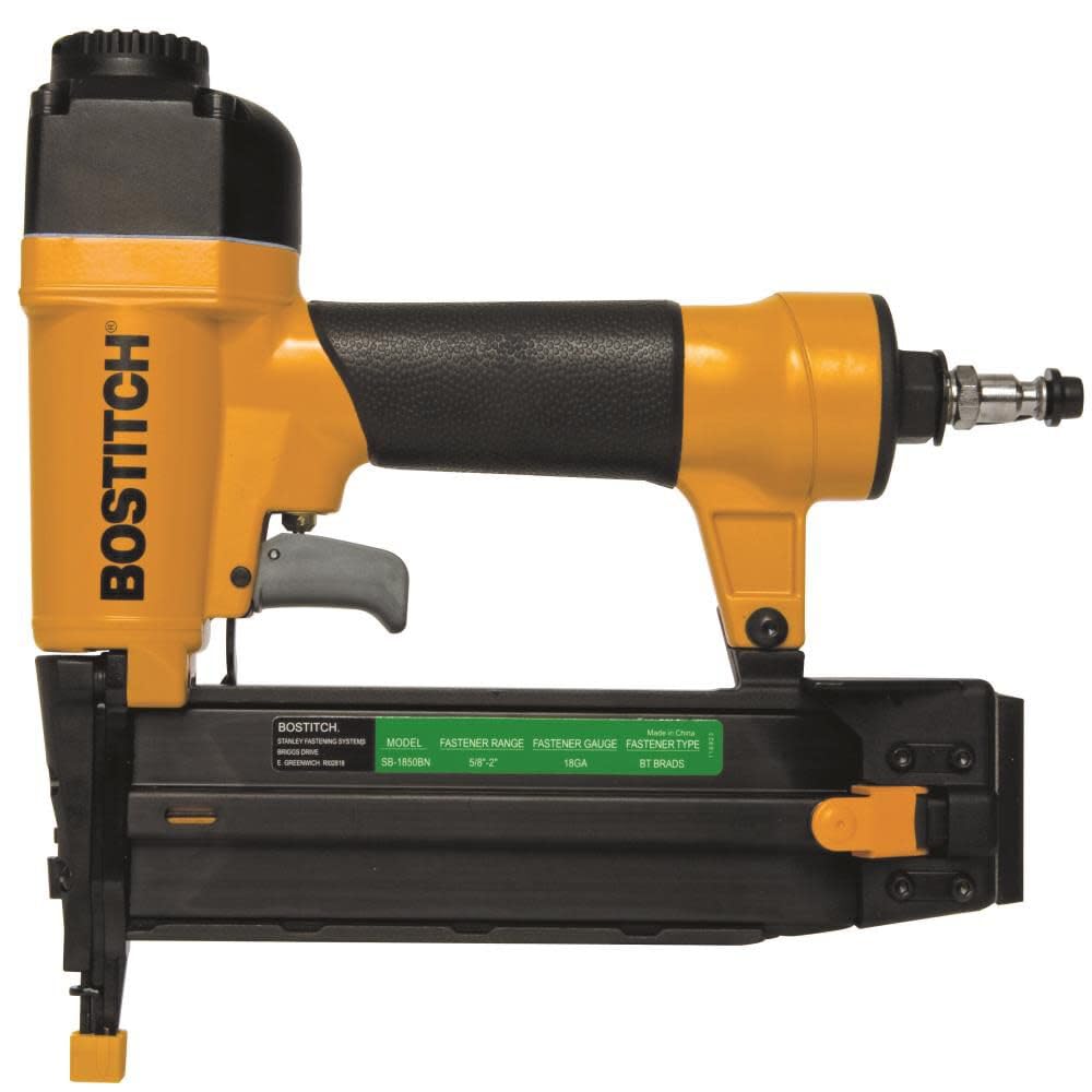 3-Tool/Compressor Combo Kit by Bostitch – One Size, 6.0 gallons, Blend, Yellow, Model BTFP3KIT